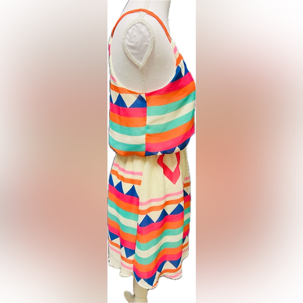 The Impeccable Pig Multicolor Patterned Dress - Picture 3 of 7